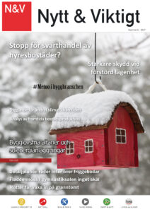 Förstasida för Nytt & Viktigt nr 6 2017