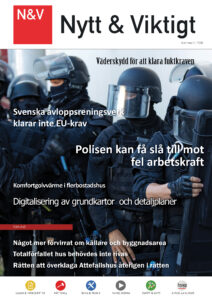 Förstasida för Nytt & Viktigt nr 1 2018