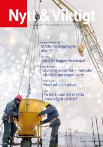 Förstasida för Nytt & Viktigt nr 6 2019