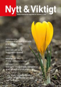 Förstasida för Nytt & Viktigt nr 1 2020