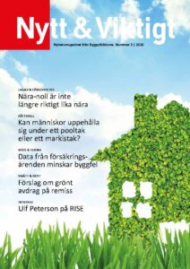 Förstasida för Nytt & Viktigt nr 3 2020