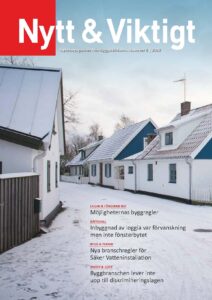 Förstasida för Nytt & Viktigt nr 6 2020