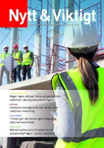 Förstasida för Nytt & Viktigt nr 6 2025